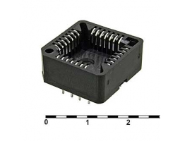 Панелька под микросхему: PLCC-28                                           