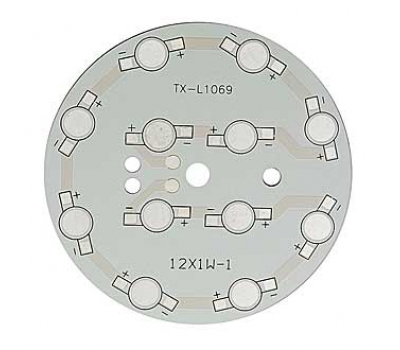 Мощные светодиоды: 12x1W 1 color d80 Мощные светодиоды: 12x1W 1 color d80