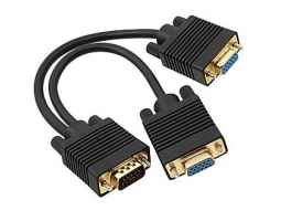 Компьютерный шнур: VGA to VGA x 2                                    