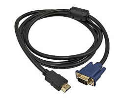 Аудио/Видео шнур: HDMI to VGA cable                                 