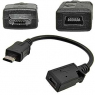 Компьютерный шнур: MiniUSB-F to micro USB-M 0.1m (SZC)               