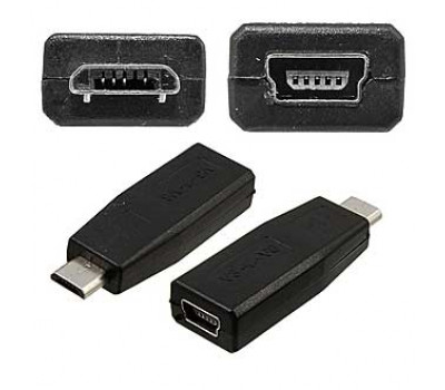 Разъем USB: USB-F Mini to USB-M Micro