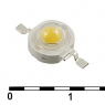 Мощные светодиоды: 5W 6.5V 240-260LM 3000-3500K                      