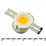 Мощные светодиоды: 5W 6.5V 300-350LM 3000-3500K                      