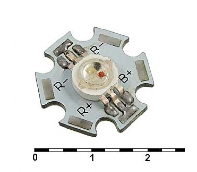 Мощные светодиоды: 5WR 6.5V 100-180LM RGB