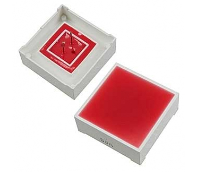 Индикатор цифровой: 27X27mm 2V 67mcd red