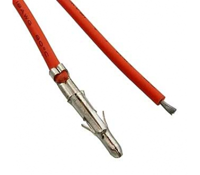 Разъем: MFA-M 6,35 mm AWG18 0,3m red