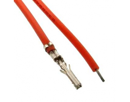 Разъем: MMF-F 3,00 mm AWG24 0,3m red                      