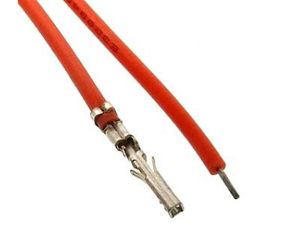 Разъем: MMF-F 3,00 mm AWG24 0,3m red