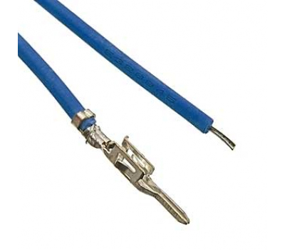 Разъем: MMF-M 3,00 mm AWG24 0,3m blue Разъем: MMF-M 3,00 mm AWG24 0,3m blue