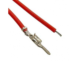Разъем: MMF-M 3,00 mm AWG24 0,3m red                      