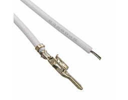 Разъем: MMF-M 3,00 mm AWG24 0,3m white                    