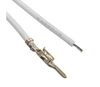 Разъем: MMF-M 3,00 mm AWG24 0,3m white Разъем: MMF-M 3,00 mm AWG24 0,3m white