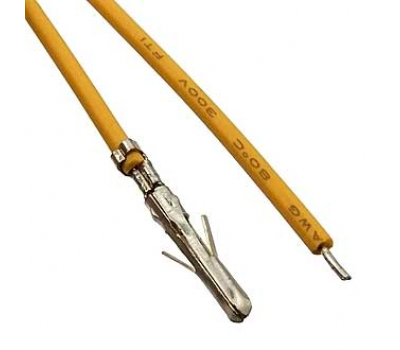 Разъем: TH-M 5,08 mm AWG20 0,3m yellow Разъем: TH-M 5,08 mm AWG20 0,3m yellow