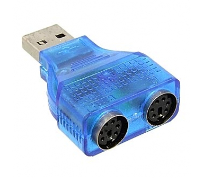 Разъем переходной: USB to 2*PS/2 Разъем переходной: USB to 2*PS/2