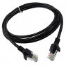 Компьютерный шнур: Патчкорд  RJ45 1.8m черный                        