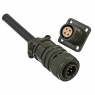 Разъем: XM14-4 cable plug + block socket                  