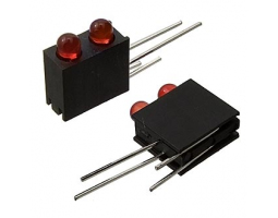 Светодиод в корпусе: 3mm*2  1.5-5v 4 Lm  red  15                       