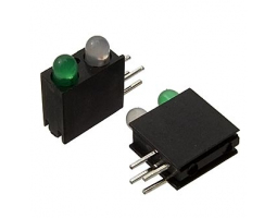 Светодиод в корпусе: 3mm*2 1.5-5v 4Lm olivine 15 Светодиод в корпусе: 3mm*2 1.5-5v 4Lm olivine 15