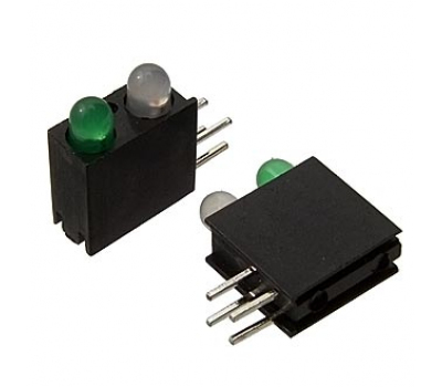 Светодиод в корпусе: 3mm*2 1.5-5v 4Lm olivine 15 Светодиод в корпусе: 3mm*2 1.5-5v 4Lm olivine 15
