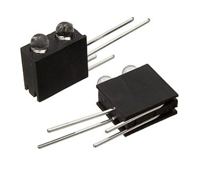 Светодиод в корпусе: 3mm*2  3-5v 4 Lm  blue  30