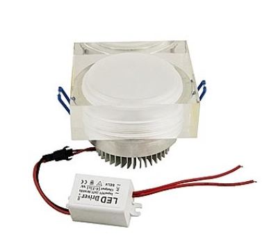 Светильник: 5*1W 220v 390Lm 3200K D90*90*30H Светильник: 5*1W 220v 390Lm 3200K D90*90*30H
