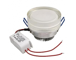 Светильник: 7*1W 220v 550Lm 3200K D90*30H Светильник: 7*1W 220v 550Lm 3200K D90*30H