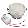 Светильник: 7*1W 220v 550Lm 3200K D90*30H                     