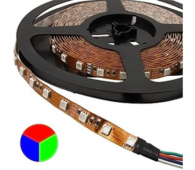 Светодиодная лента: 5050 300LED IP33 12V*72W RGB