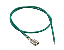 Межплатный кабель: 1009 AWG22 4.8mm  L=300mm,green                   