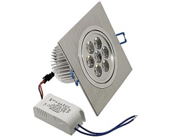 Светильник: 7*1W 220v 550Lm 3200K D12*12                      