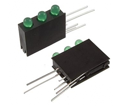 Светодиод в корпусе: 3mm*3 1.5-5v 4Lm green 15 Светодиод в корпусе: 3mm*3 1.5-5v 4Lm green 15