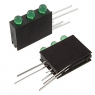 Светодиод в корпусе: 3mm*3  1.5-5v 4Lm  green   15                     