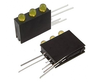 Светодиод в корпусе: 3mm*3 1.5-5v 4Lm yellow 15 Светодиод в корпусе: 3mm*3 1.5-5v 4Lm yellow 15