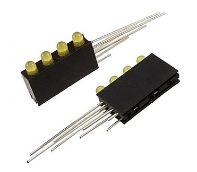 Светодиод в корпусе: 3mm*4 3-5v 4Lm yellow 30 Светодиод в корпусе: 3mm*4 3-5v 4Lm yellow 30