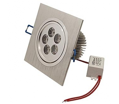 Светильник: 5*1W 220v 390Lm 3200K D12*12 Светильник: 5*1W 220v 390Lm 3200K D12*12