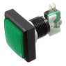 Кнопка: GMSI-2B-S no(nc)+nc(no) green 44mm                