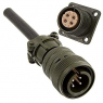 Разъем: XM16-4pin cable plug + block socket               