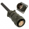 Разъем: XM16-4pin cable socket + block plug               