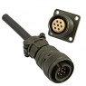 Разъем: XM16-7pin cable plug + block socket               