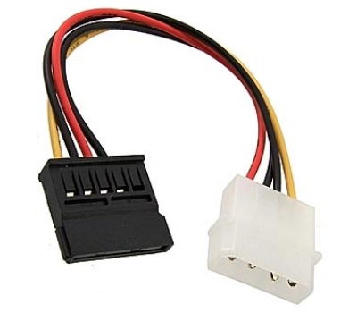 Компьютерный шнур: SATA power adapter 15pin 0.15m