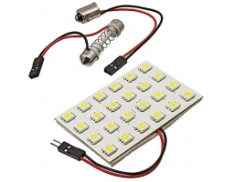 Освещение для автомобиля: 2.8W 24 LED 5050 16-18 LM Освещение для автомобиля: 2.8W 24 LED 5050 16-18 LM