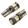 Освещение для автомобиля: C5W T10 1.8W 5 LED 5050 16-18 LM                  