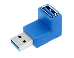 Разъем USB: USB 3.0  AM/AF 90*                                