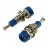Клемма: Z008 2mm panel jack BLUE                          