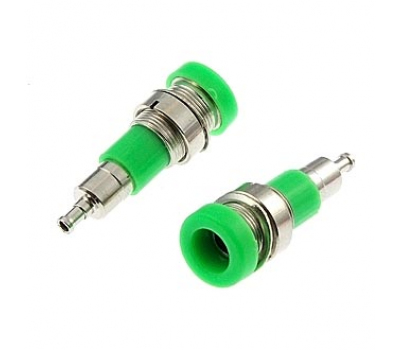 Клемма: Z010 4mm panel jack GREEN Клемма: Z010 4mm panel jack GREEN