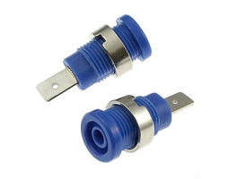 Клемма: ZP017 4mm BLUE                                    