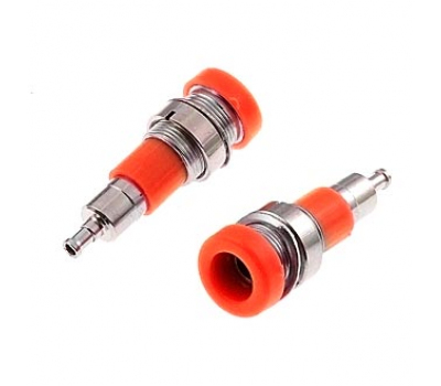 Клемма: ZP010 4mm Panel-mount Socket,RED Клемма: ZP010 4mm Panel-mount Socket,RED