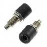 Клемма: Z011 4mm panel jack BLACK                         