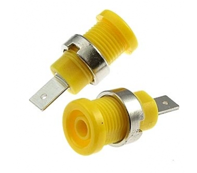 Клемма: Z017 4mm YELLOW Клемма: Z017 4mm YELLOW